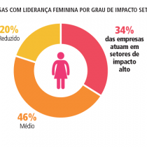 Liderança feminina face à exposição dos setores à Covid-19 e à resiliência financeira das empresas